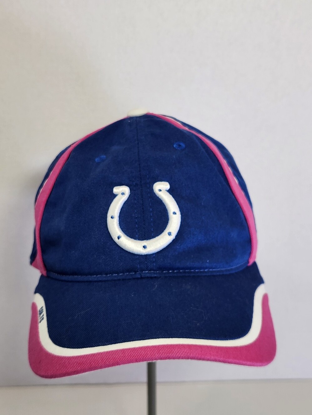Reebok NFL Team Apparel Indianapolis Colts Breast Cancer Blue Pink White Hat